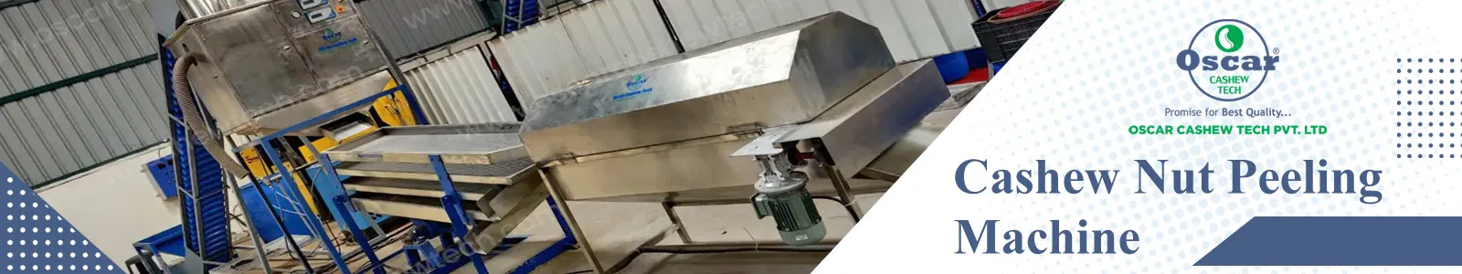Banner - Automatic Cashew Dryer Machine Manufacturer