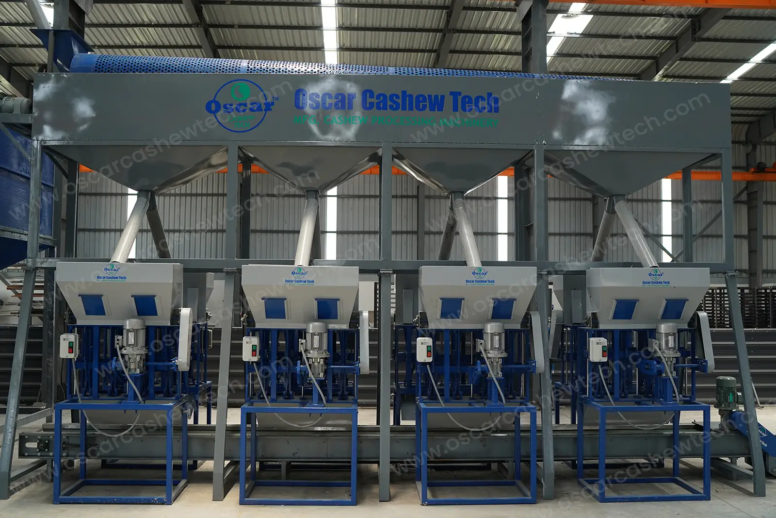 Fully Fully Automatic Cashew Nuts Processing Machinery, Cashew Nut Processing Machine Manufacturers in Tanzania